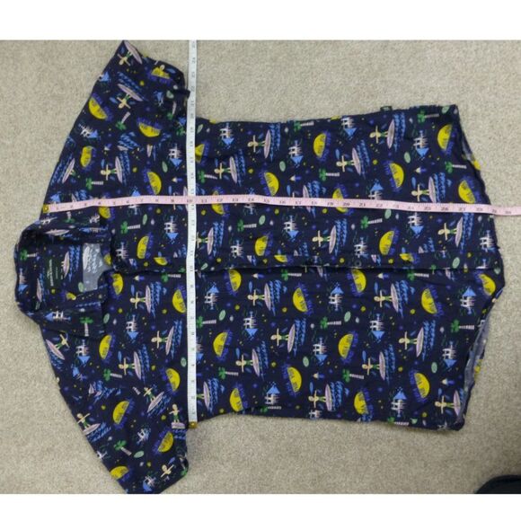 Rodd & Gunn Sports Fit Vacation All Over Graphic Short Sleeve Button-Up Top - Picture 7 of 9